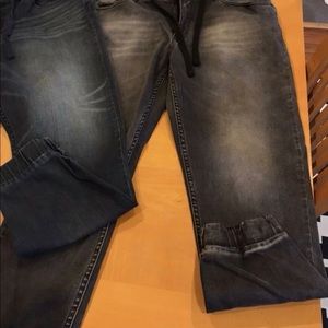 Men’s jean joggers